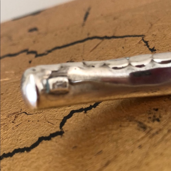 GENUINE STERLING SILVER ART DECO BRACELET - Picture 8 of 8